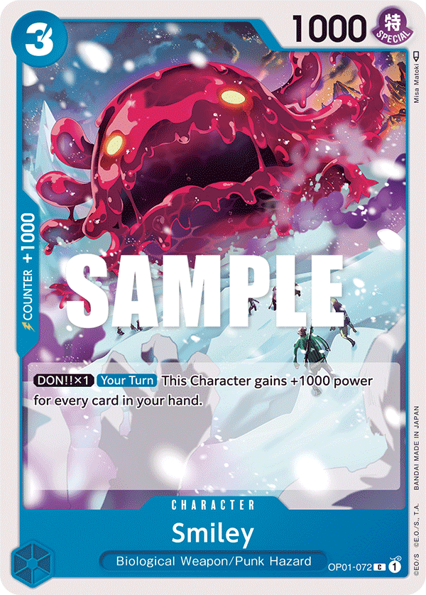 Smiley OP-01-072-Kantocards