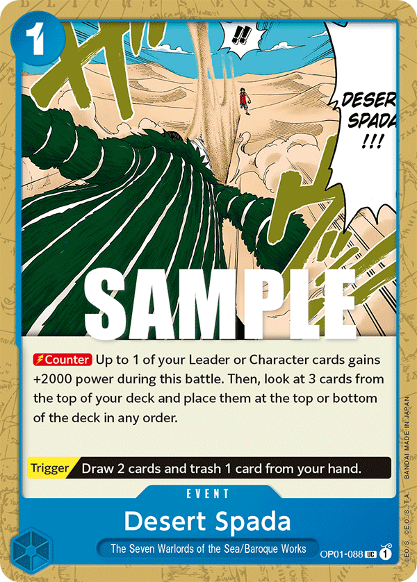 Desert Spada OP-01-088-Kantocards