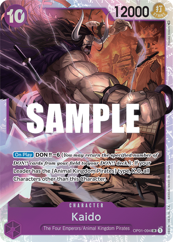 Kaido OP-01-094-Kantocards