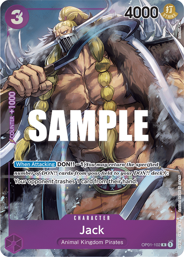 Jack OP-01-102 Arte Alterno-Kantocards