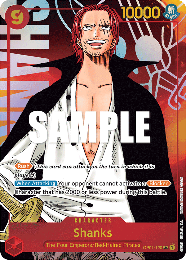 Shanks OP-01-120 Arte Alterno-Kantocards