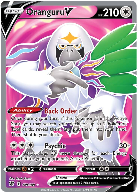 Oranguru V 179/189-Kantocards