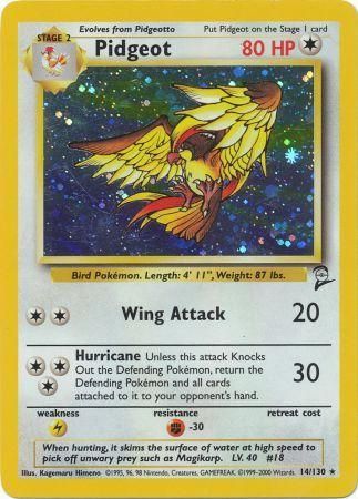 Pidgeot 14/130 - Holo-Kantocards