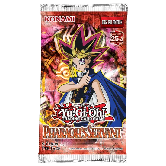 Yu-Gi-Oh! TCG Pharaoh's Servant - Booster Pack - INGLÉS-Kantocards