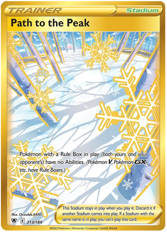Path to the Peak 213/189-Kantocards