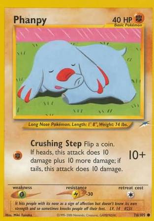Phanpy 76/105-Kantocards
