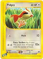 Pidgey 123/165-Kantocards