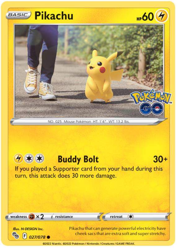 Pikachu 027/078-Kantocards