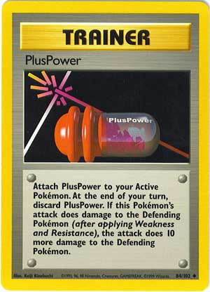 Plus Power 84/102-Kantocards