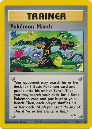 Pokemon March 102/111-Kantocards