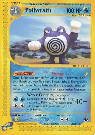 Poliwrath 60/165-Kantocards