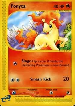 Ponyta 126/165-Kantocards