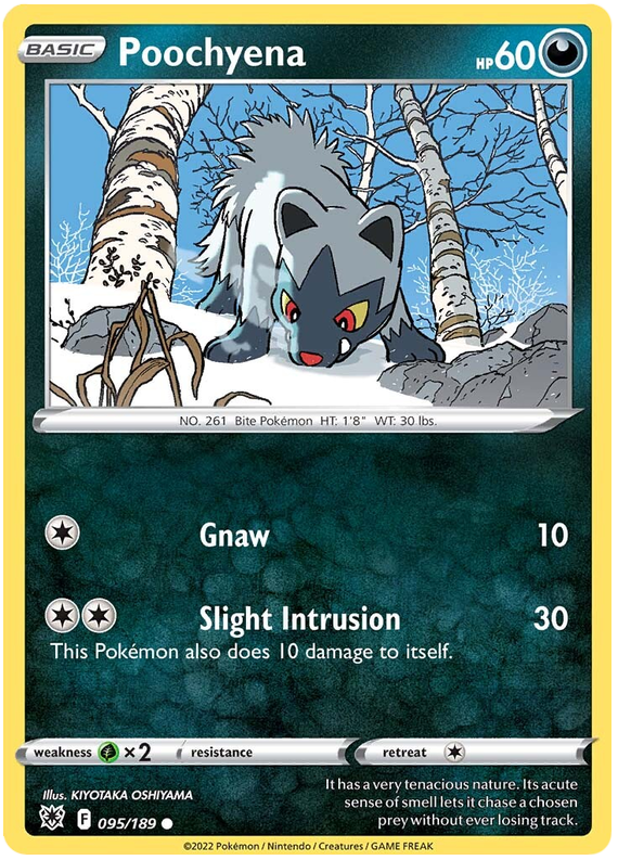 Poochyena 095/189-Kantocards