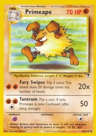 Primeape 59/110-Kantocards