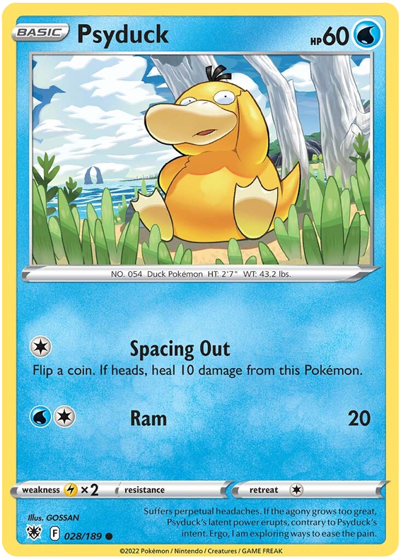 Psyduck 028/189-Kantocards