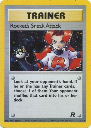 Rocket's Sneak Attack 16/82 - Holo-Kantocards