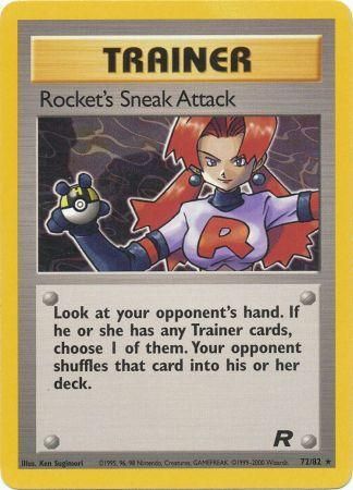 Rocket's Sneak Attack 72/82-Kantocards