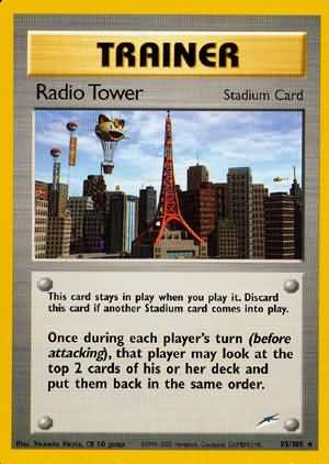 Radio Tower 95/105-Kantocards