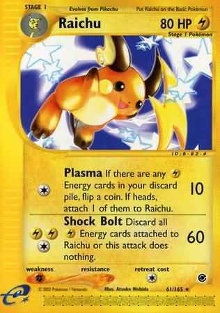 Raichu 61/165-Kantocards