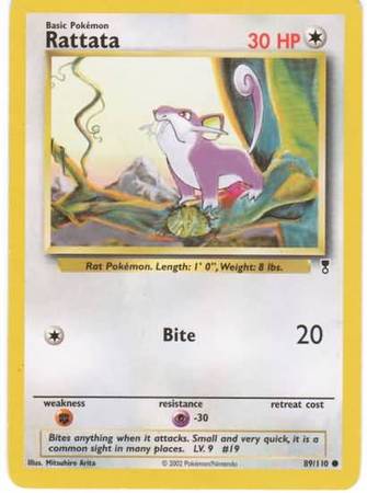 Rattata 89/110-Kantocards