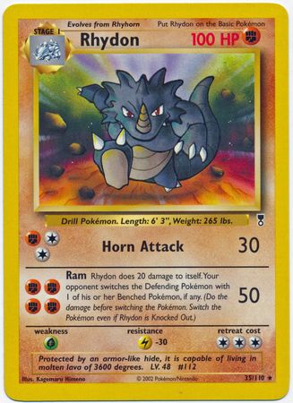 Rhydon 35/110-Kantocards