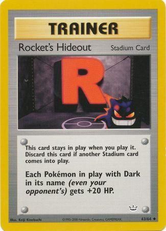 Rocket's Hideout 63/64-Kantocards