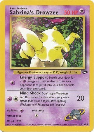 Sabrina's Drowzee 95/132-Kantocards