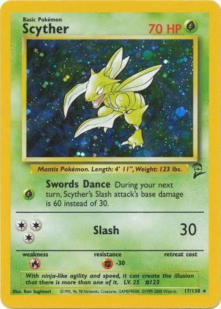 Scyther 17/130 - Holo-Kantocards