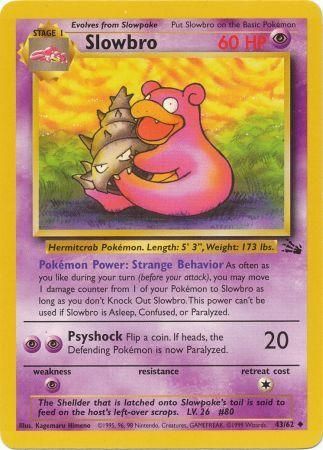 Slowbro 43/62-Kantocards