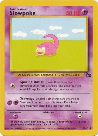 Slowpoke 55/62-Kantocards