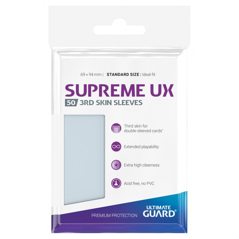 Supreme UX 3rd Skin Micas Transparentes Estandard (x50)-Kantocards