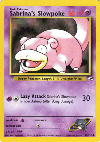 Sabrina's Slowpoke 95/132-Kantocards