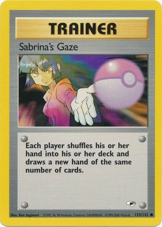 Sabrina's Gaze 125/132-Kantocards