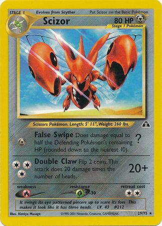 Scizor 29/75-Kantocards