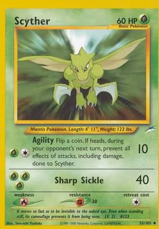 Scyther 55/105-Kantocards