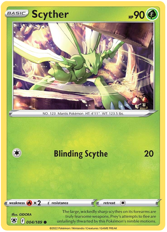 Scyther 004/189-Kantocards