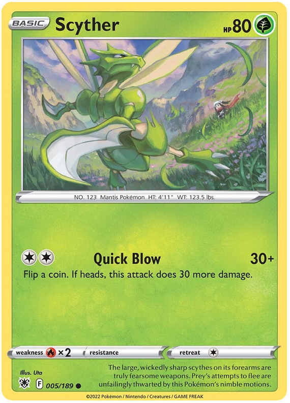Scyther 005/189-Kantocards