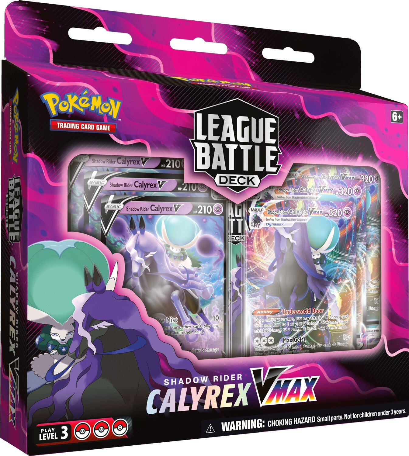 Calyrex VMAX League Battle Deck Par - Español-Kantocards