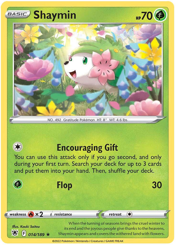 Shaymin 014/189-Kantocards