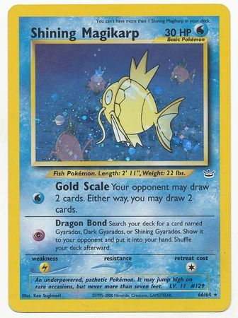 Shining Magikarp 66/64-Kantocards