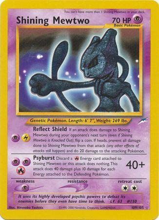Shining Mewtwo 109/105-Kantocards