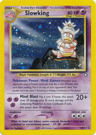 Slowking 14/111 - Holo-Kantocards