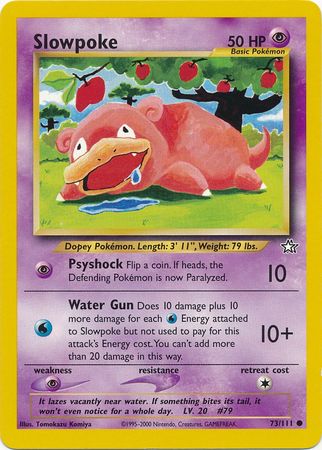 Slowpoke 73/111-Kantocards