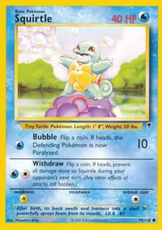 Squirtle 95/110-Kantocards