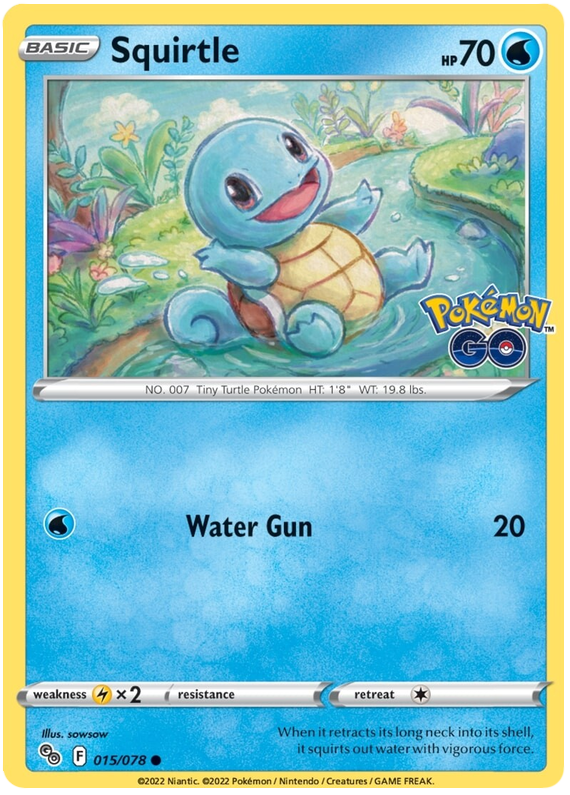 Squirtle 015/078 - Español-Kantocards