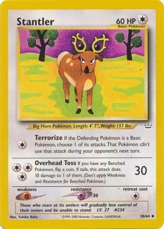 Stantler 38/64-Kantocards