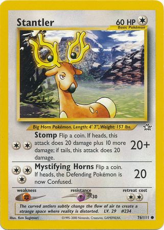 Stantler 76/111-Kantocards