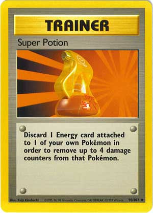 Super Potion 90/102-Kantocards