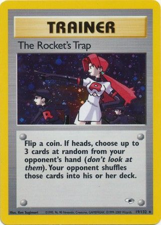 The Rocket's Trap (Holo) 19/132-Kantocards