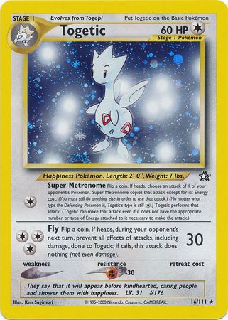 Togetic 16/111 - Holo-Kantocards